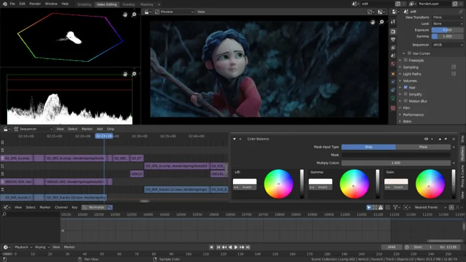 EDITAR VÍDEOS COM BLENDER - COMO CONFIGURAR A INTERFACE PARA COMEÇAR