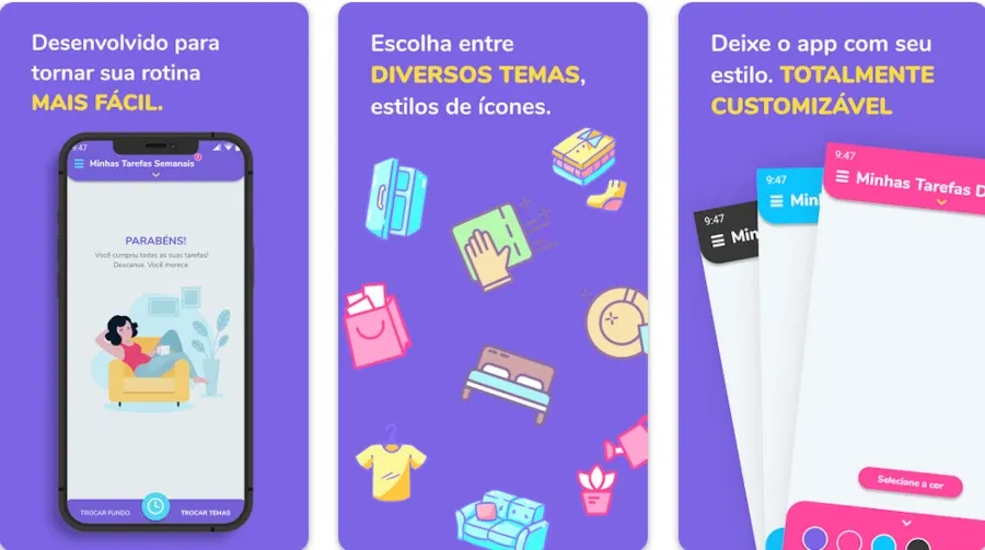 ORGANIZE SUAS TAREFAS DOMÉSTICAS COM O APLICATIVO HEY! TAREFAS DOMÉSTICAS PARA ANDROID