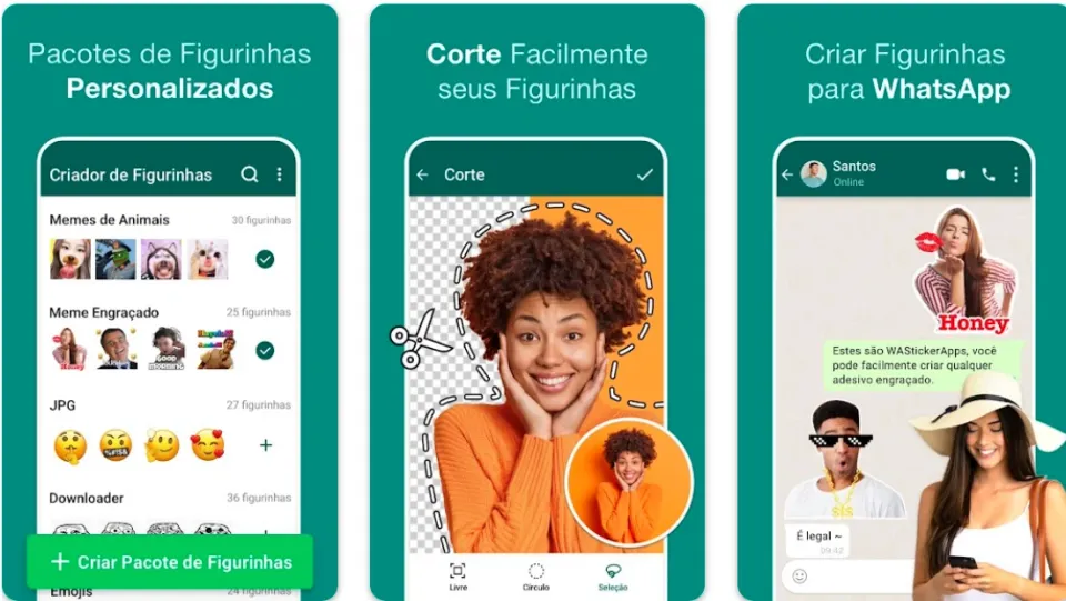 COMO CRIAR FIGURINHAS COM MINHAS FOTOS - PASSO A PASSO ANDROID