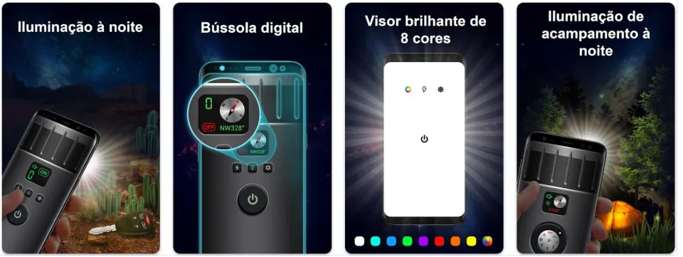 LANTERNA NO CELULAR: APLICATIVO PARA GERENCIAR FUNÇÕES DE LUZ DIVERSAS