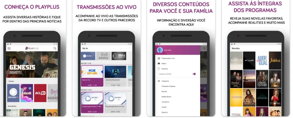 BAIXAR APLICATIVO PLAYPLUS ASSISTIR TV REDE RECORD AO VIVO!