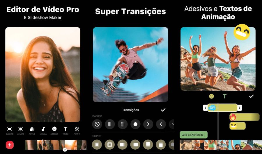 EDITOR DE VÍDEO PARA ANDROID - 3 MAIS FAMOSOS PARA BAIXAR NO ANDROID